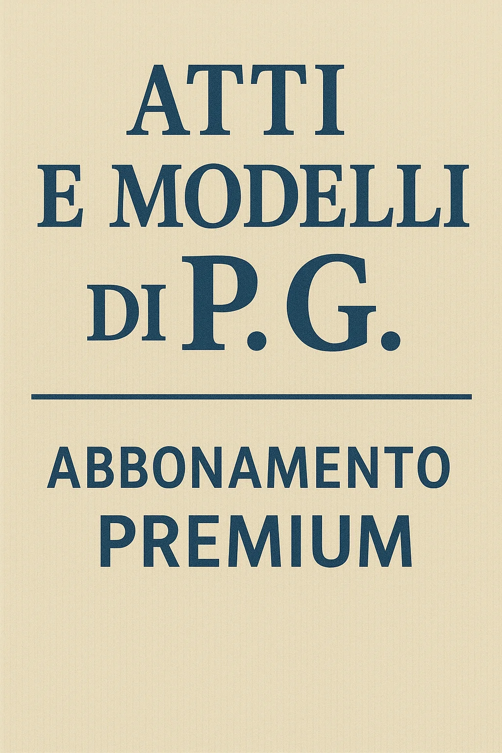 Abbonamento Premium con contenuti esclusivi e webinar